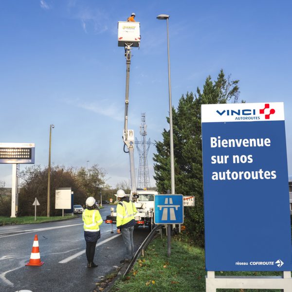Eclairage LED en cours de déploiement sur le réseau Cofiroute